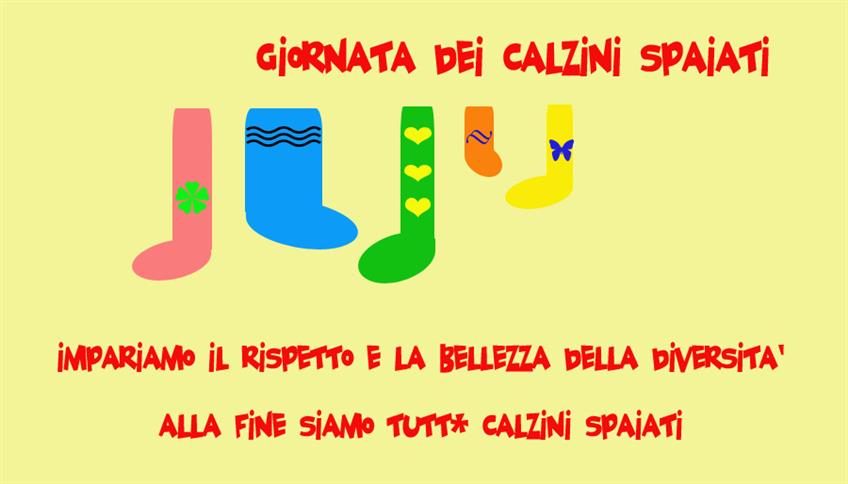 Giornata dei Calzini Spaiati Giornata dei Calzini Spaiati